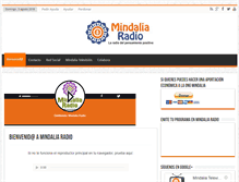 Tablet Screenshot of mindaliaradio.com